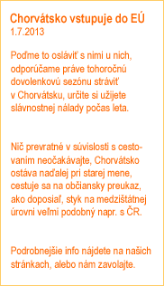 Chorv�tsko vstupuje do E�