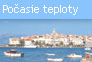 Počasie v Chorvátsku